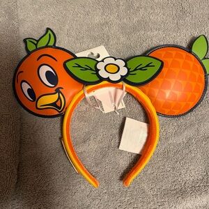 Disney Orange Citrus 30 Years Mouse Ear Headband - Orange & Green